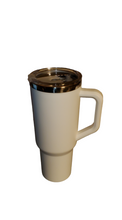 Load image into Gallery viewer, Custom 40oz Stainless-Steel Tumbler with Plastic Handle

