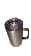 Load image into Gallery viewer, Custom 14oz Stainless-Steel Tumbler with Handle
